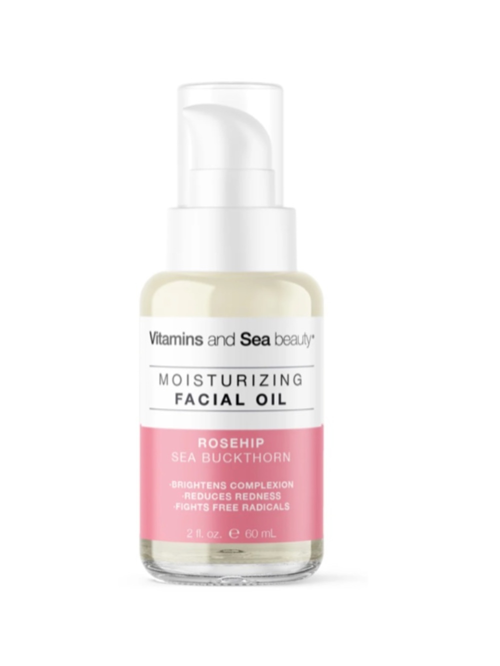 NEW Vitamins & Sea Beauty Rosehip + Sea Buckthorn Moisturizing Facial Oil